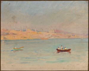 Marine Landscape. From a Journey to Constantinople by Jan Ciągliński