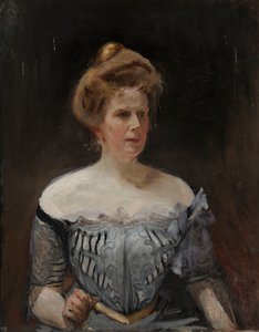 Portrait of Baroness Stackelberg by Jan Ciągliński