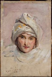 Study of a Head for the Painting "Symbolic Dance"