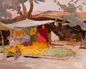Fruit Market. From Travels to Turkestan