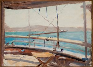 Entrance to the Bosporus by Jan Ciągliński
