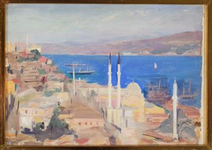 View of the Port of Constantinople. From a Journey to Constantinople by Jan Ciągliński