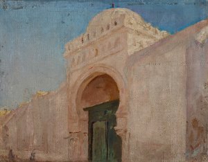 Kairouan (Entrance to the Mosque of the Barber)