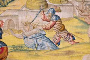 The conquest of Tunis: Take of Tunis. Ca 1545 (detail) by Jan Cornelisz Vermeyen