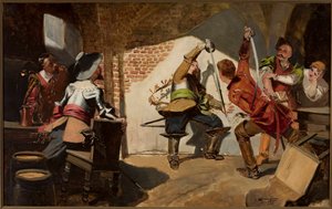 Duel in a Tavern