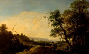 Landscape with Figures by Jan and Dirksz Andries Both