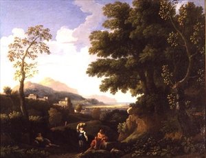 Classical Landscape with Figures