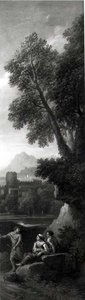 Figures in a Classical Landscape by Jan Frans van Bloemen