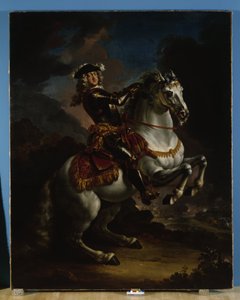 Elector Johann Wilhelm von Pfalz-Neuburg on Horseback by Jan Frans van Douven