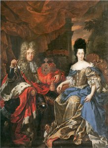 Double Portrait of Johann Wilhelm von der Pfalz and Anna Maria Luisa de