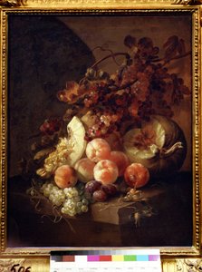 Still Life with Peaches