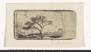 Landscape with Tree by Jan Frederik van Deventer
