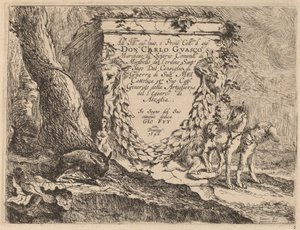 Title Page: Pedestal and a Pair of Dogs by Jan Fyt