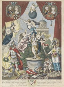 Allegory on the Marriages of the Son and Daughter of William V, 1790-1791