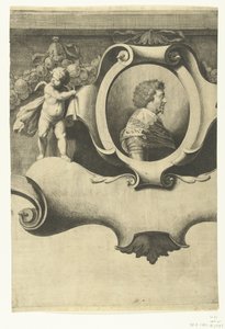 Siege of Breda (with portrait of Frederick Henry) by Jan Gerritsz. van Bronckhorst