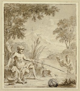 Mythological Birth of a God or Demi-God from a River by Jan Goeree