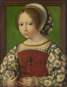 Portrait of Princess Dorothea of Denmark by Jan Gossaert