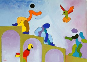 Rising Up to Where We Came From, 2009 by Jan Groneberg