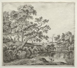 The Bent Tree by Jan Hackaert