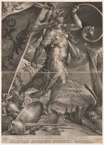 Bellona Leading the Imperial Armies by Jan Harmensz. Muller