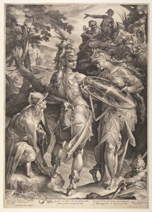 Minerva Arming Perseus by Jan Harmensz. Muller