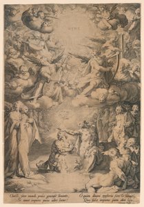 St. John Baptizing Christ by Jan Harmensz Muller