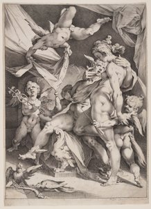 Venus and Mercury by Jan Harmensz. Muller