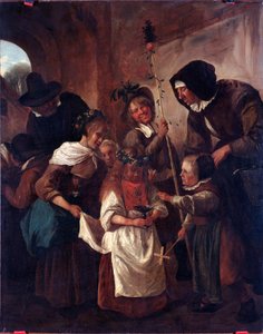Flower Easter Feasts by Jan Havicksz. Steen