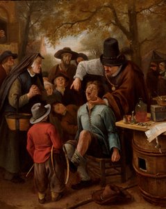 The Tooth-Puller by Jan Havicksz. Steen
