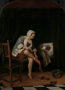 Woman at Her Toilet by Jan Havicksz. Steen