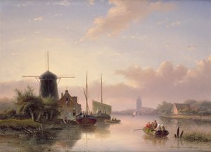 Summer Landscape at Sunset, 1858