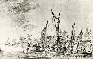 Dutch Canal Landscape