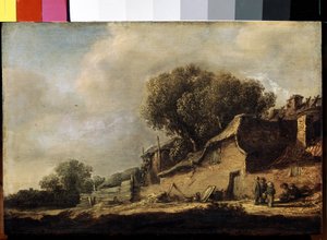 Landscape with a Peasant Cottage and an Oak