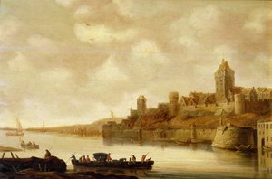 View of Nijmegen, Netherlands