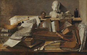 Book Still Life by Jan Lievens