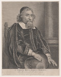 Portrait of Ephraim Bonus, Physician by Jan Lievens