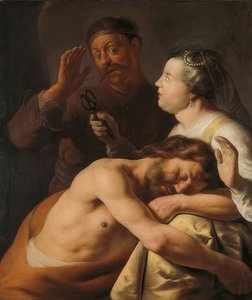 Samson and Delilah by Jan Lievens
