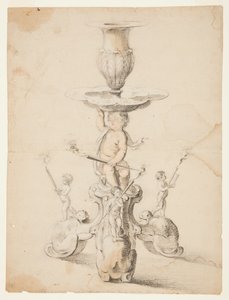 Design for a Candlestick by Jan Lutma