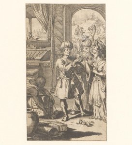 Marriage Between Mohammed and Chadidja by Jan Luyken (possibly)