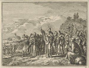Christ Preaching to a Crowd in the Open Air
