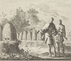 Emblem: Bees by Jan Luyken