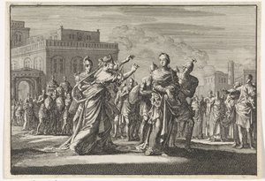 Marianne Being Taken Away to Be Killed by Jan Luyken