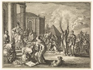 Plague of the Sores by Jan Luyken