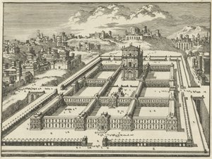Temple of Solomon, Jerusalem (variant B) by Jan Luyken