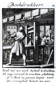 The Book Printer, from the Trade Book 