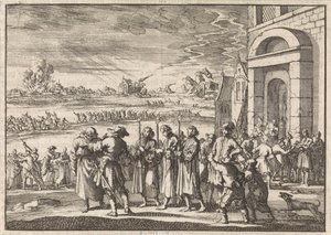 Persecution of Protestants in France, 1672 by Jan Luyken