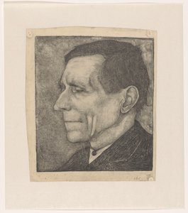 Portrait of Beint Mankes I by Jan Mankes