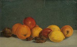 Still Life, Fruits by Jan Matejko