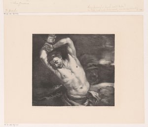 Bird of Prey Pulls the Liver from Prometheus