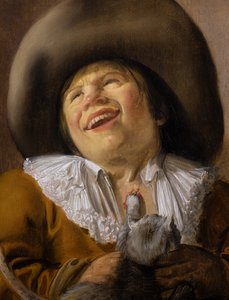 Young boy scratched by a cat (detail)